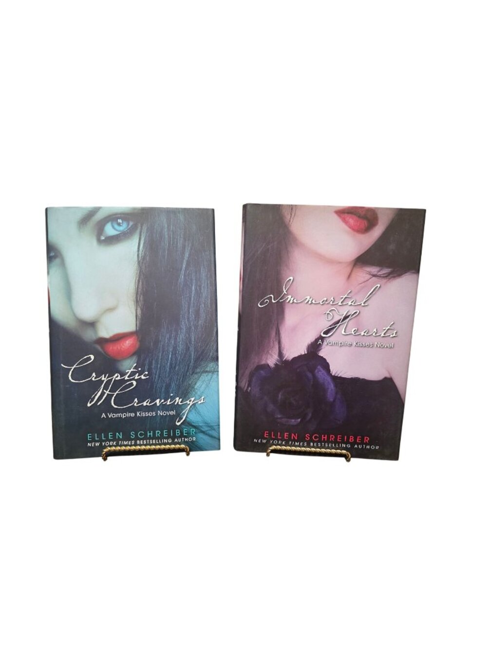 Vampire Kisses Book series by Ellen Schreiber Books 8 & 9
